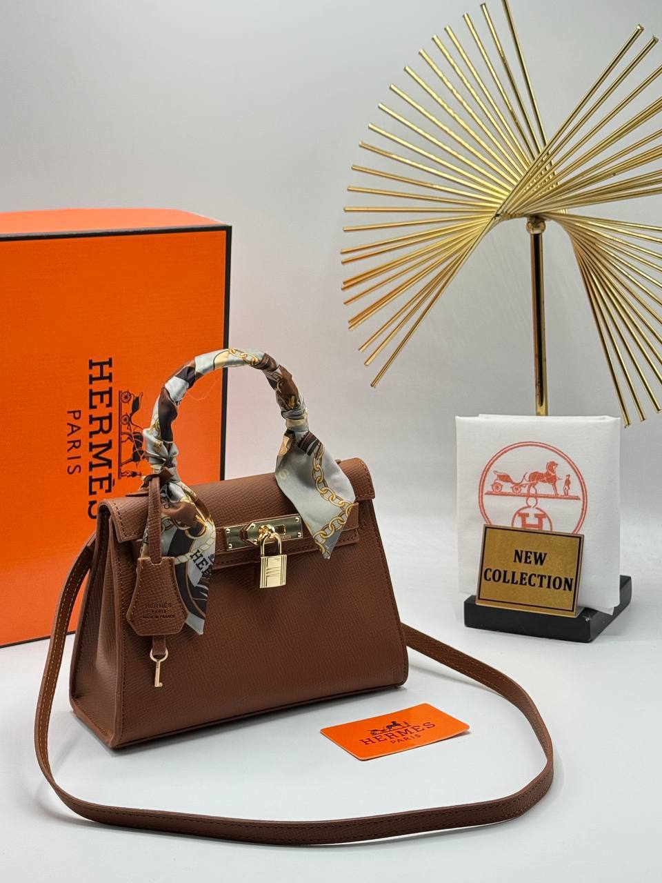 Hermes Kelly Hand Bag – Image 8