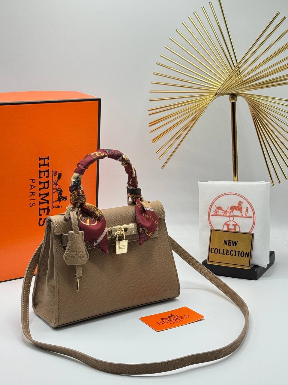 Hermes Kelly Hand Bag – Image 4