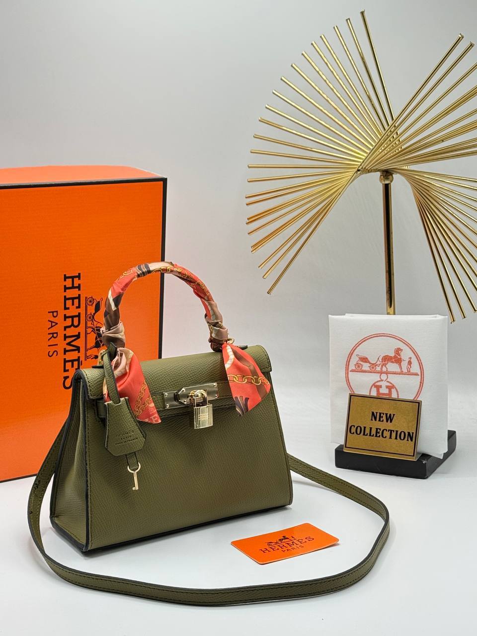 Hermes Kelly Hand Bag – Image 6