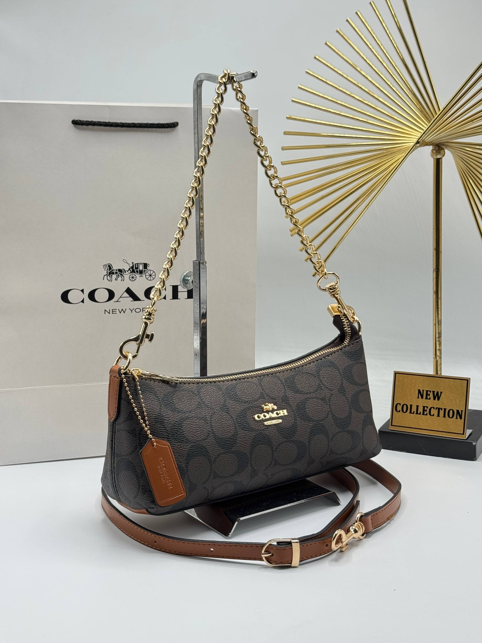 Coach Charlotte Shoulder Bag – Image 1