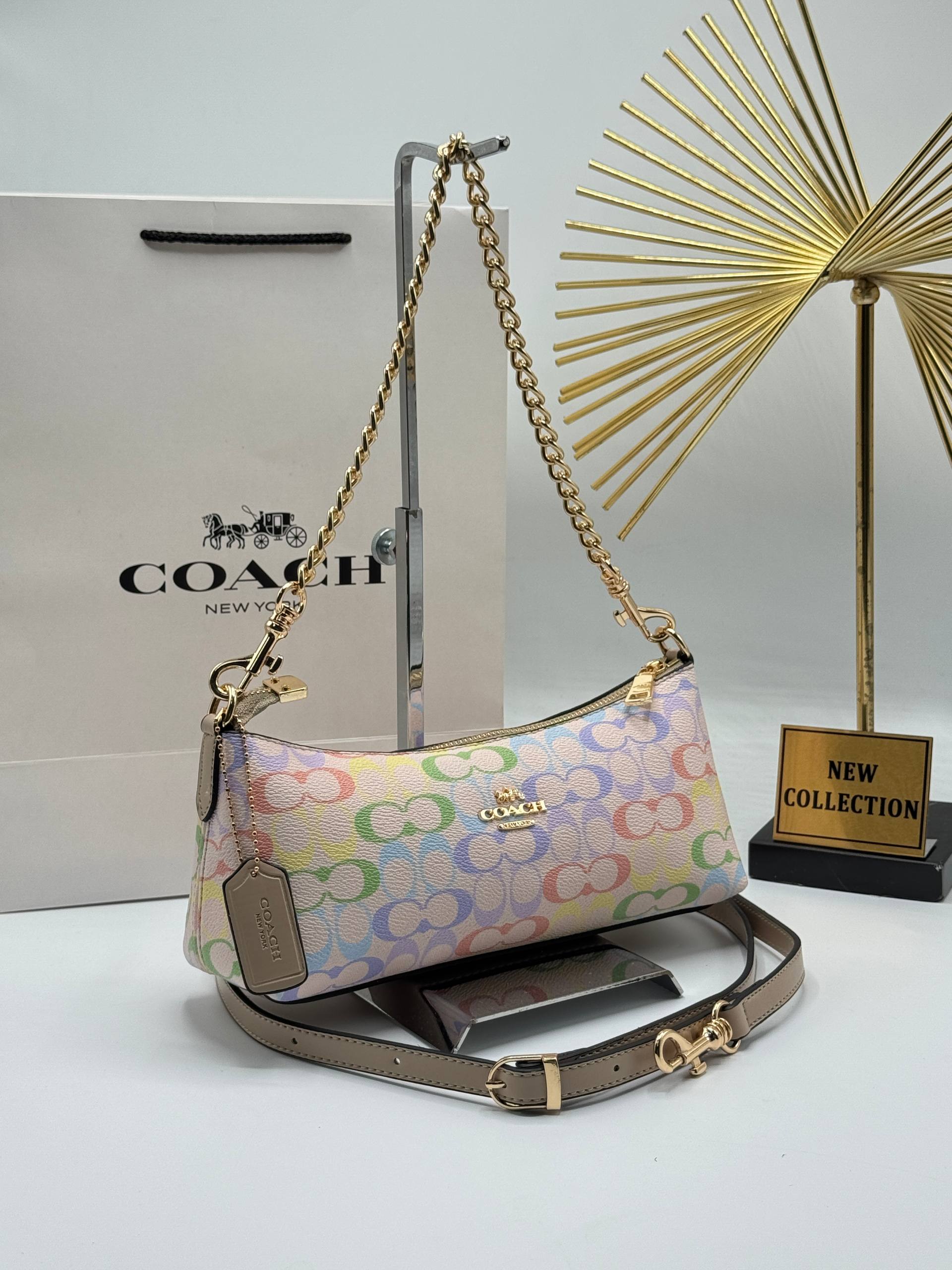 Coach Charlotte Shoulder Bag – Image 8