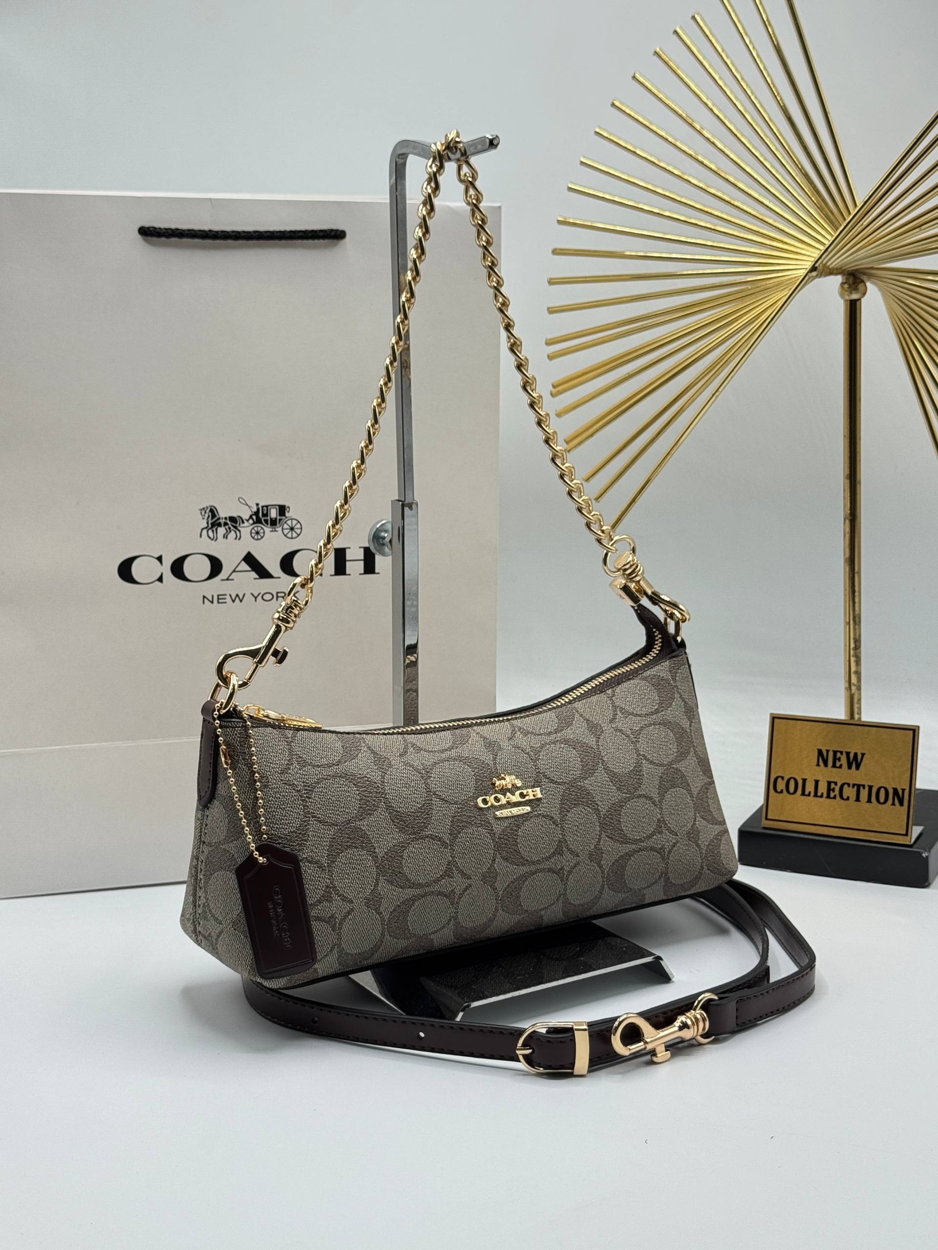 Coach Charlotte Shoulder Bag – Image 7