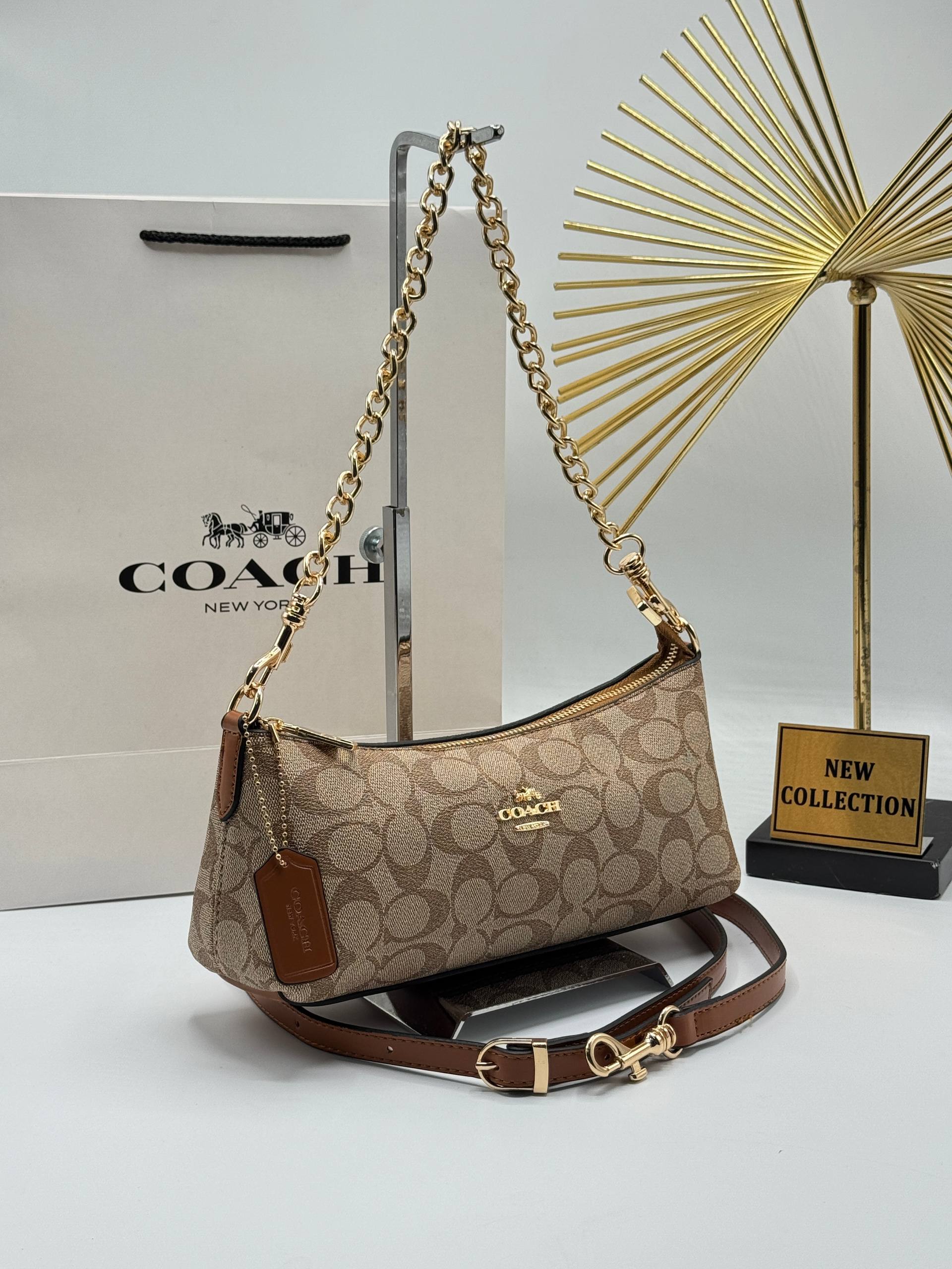 Coach Charlotte Shoulder Bag – Image 16