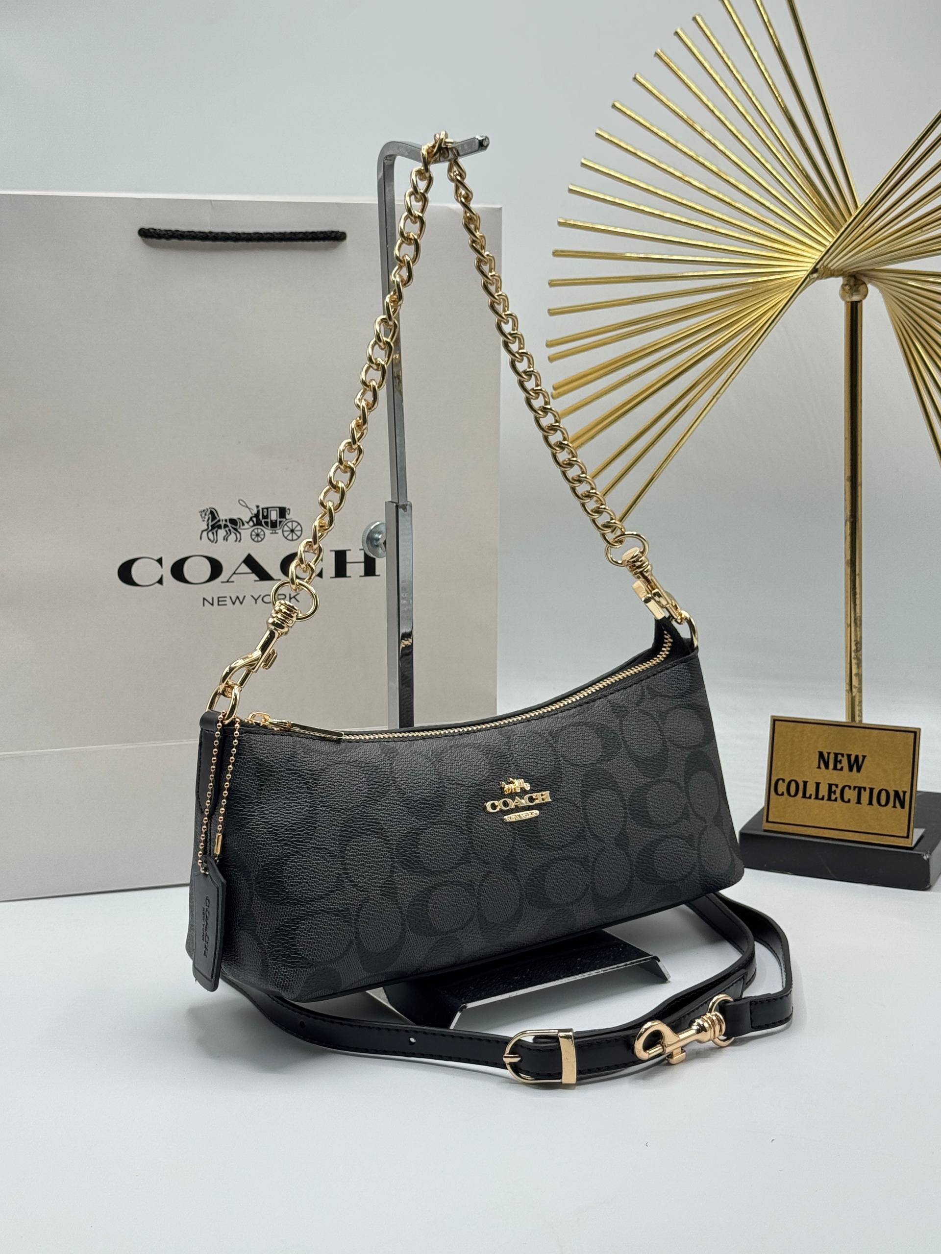 Coach Charlotte Shoulder Bag – Image 13