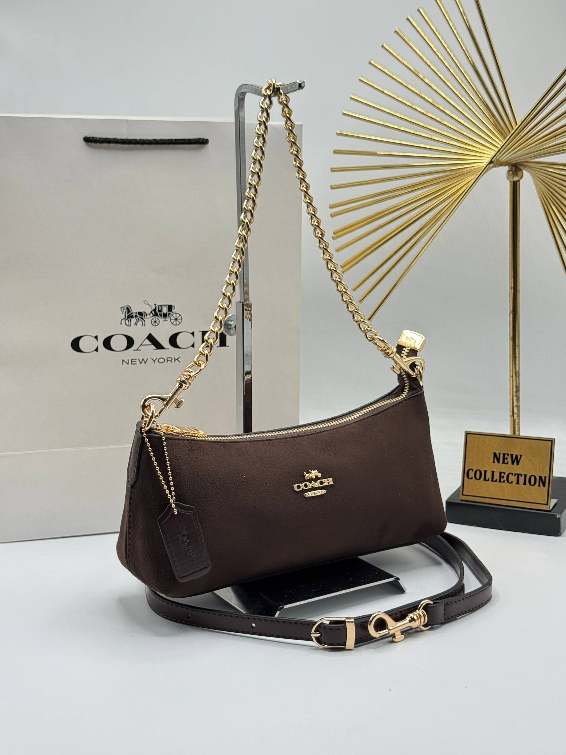 Coach Charlotte Shoulder Bag – Image 11