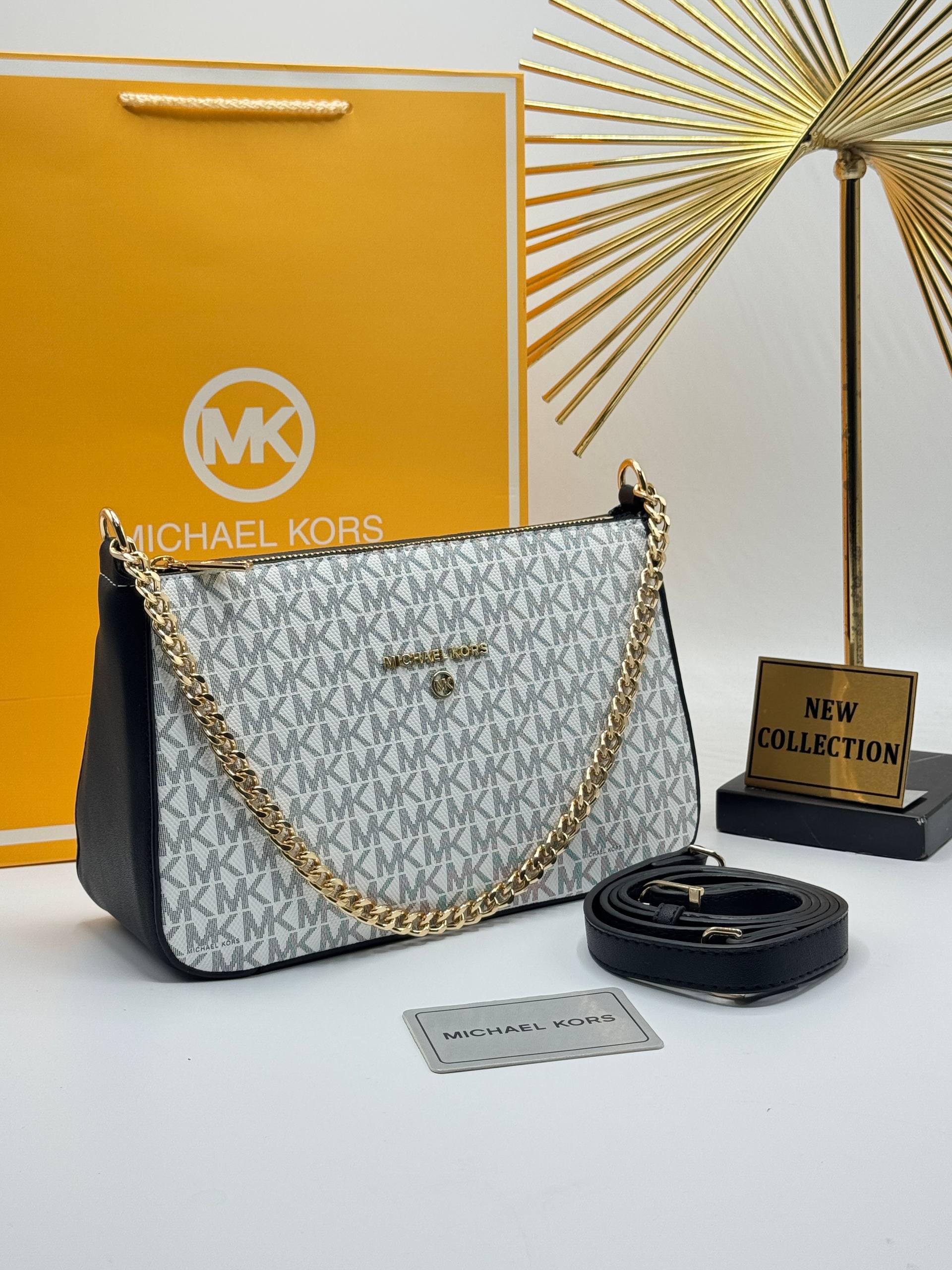 Michael Kors Jet Set Pouchette Crossbody Bag – Image 5