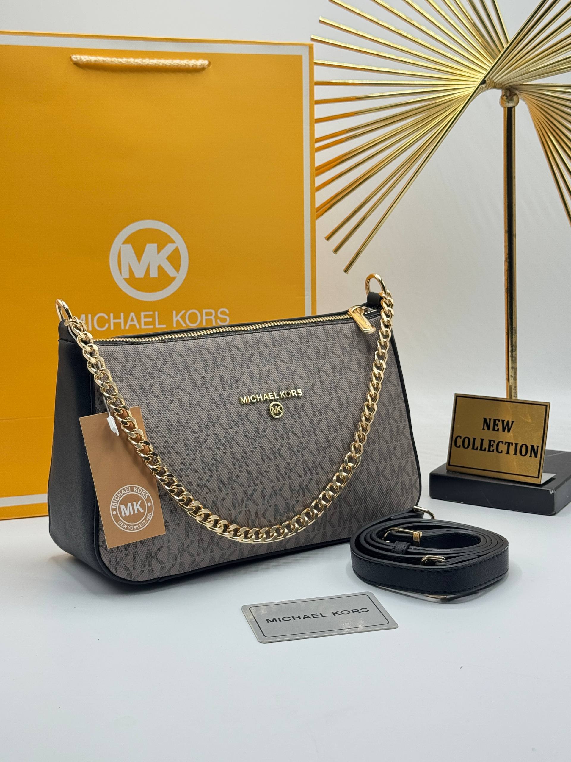 Michael Kors Jet Set Pouchette Crossbody Bag – Image 4