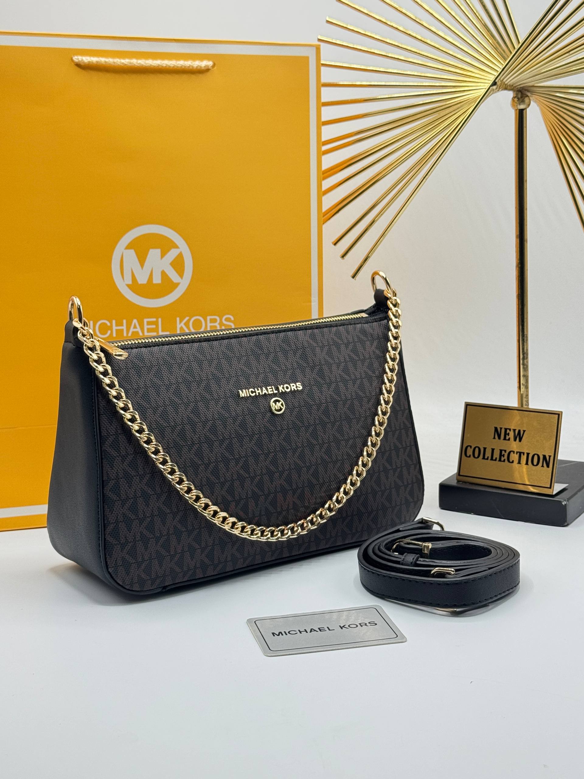 Michael Kors Jet Set Pouchette Crossbody Bag – Image 2