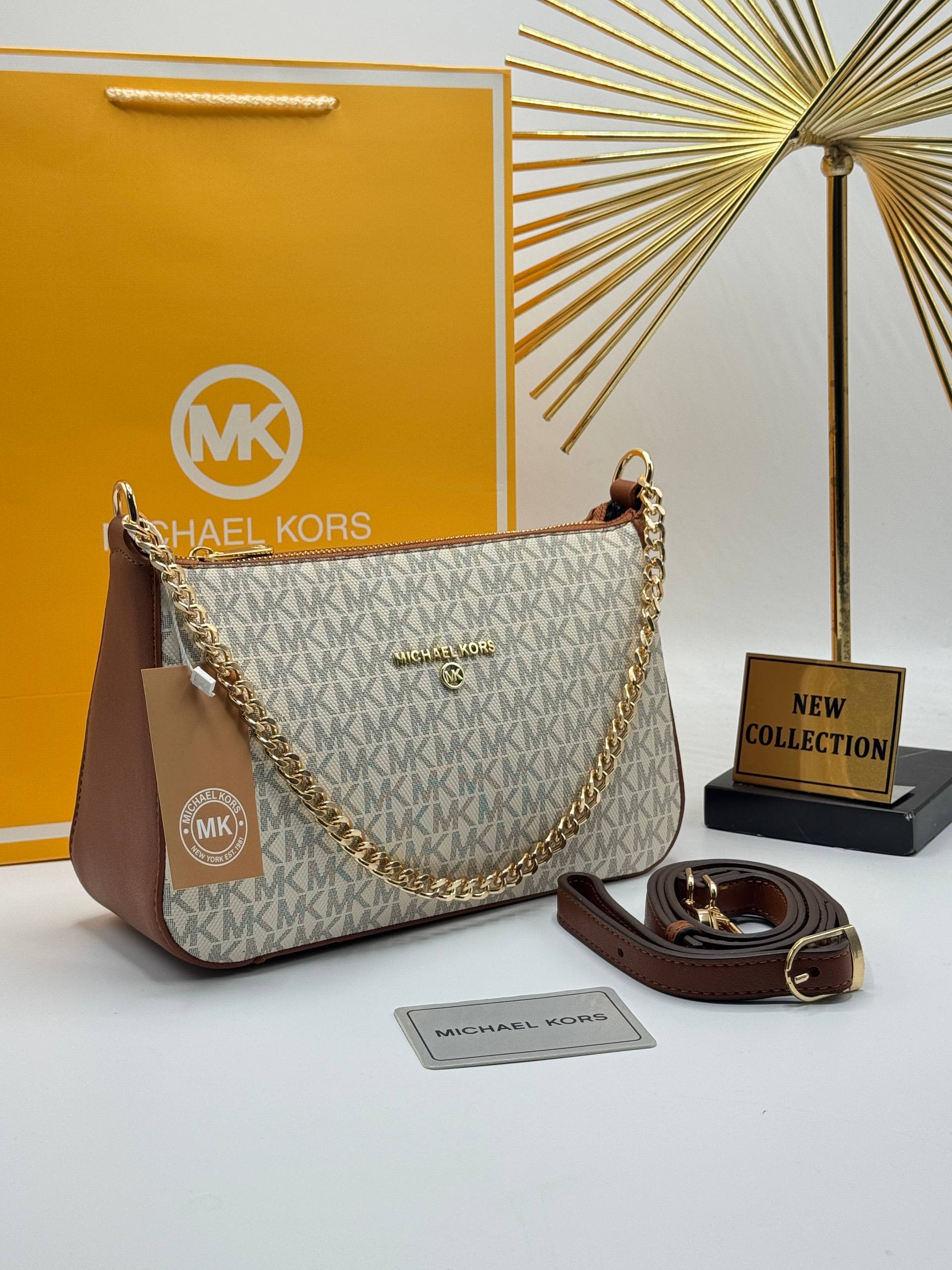 Michael Kors Jet Set Pouchette Crossbody Bag – Image 6