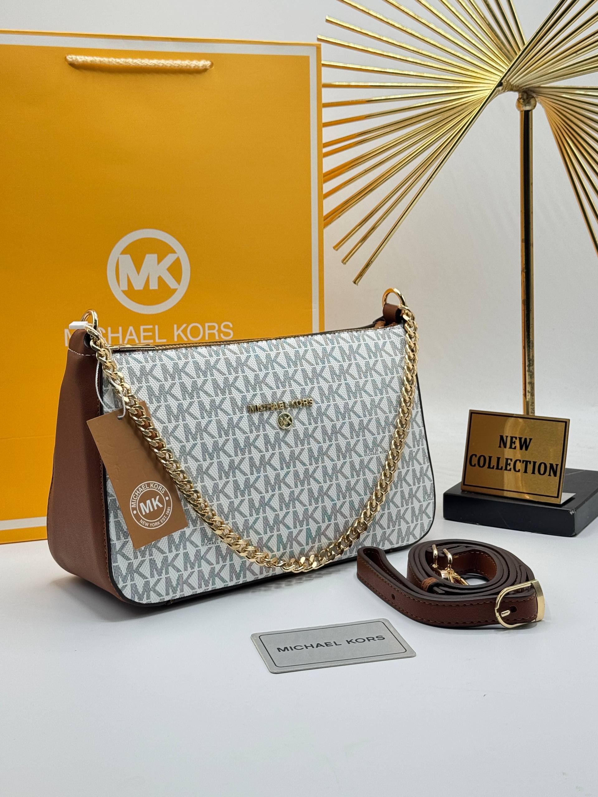 Michael Kors Jet Set Pouchette Crossbody Bag – Image 7