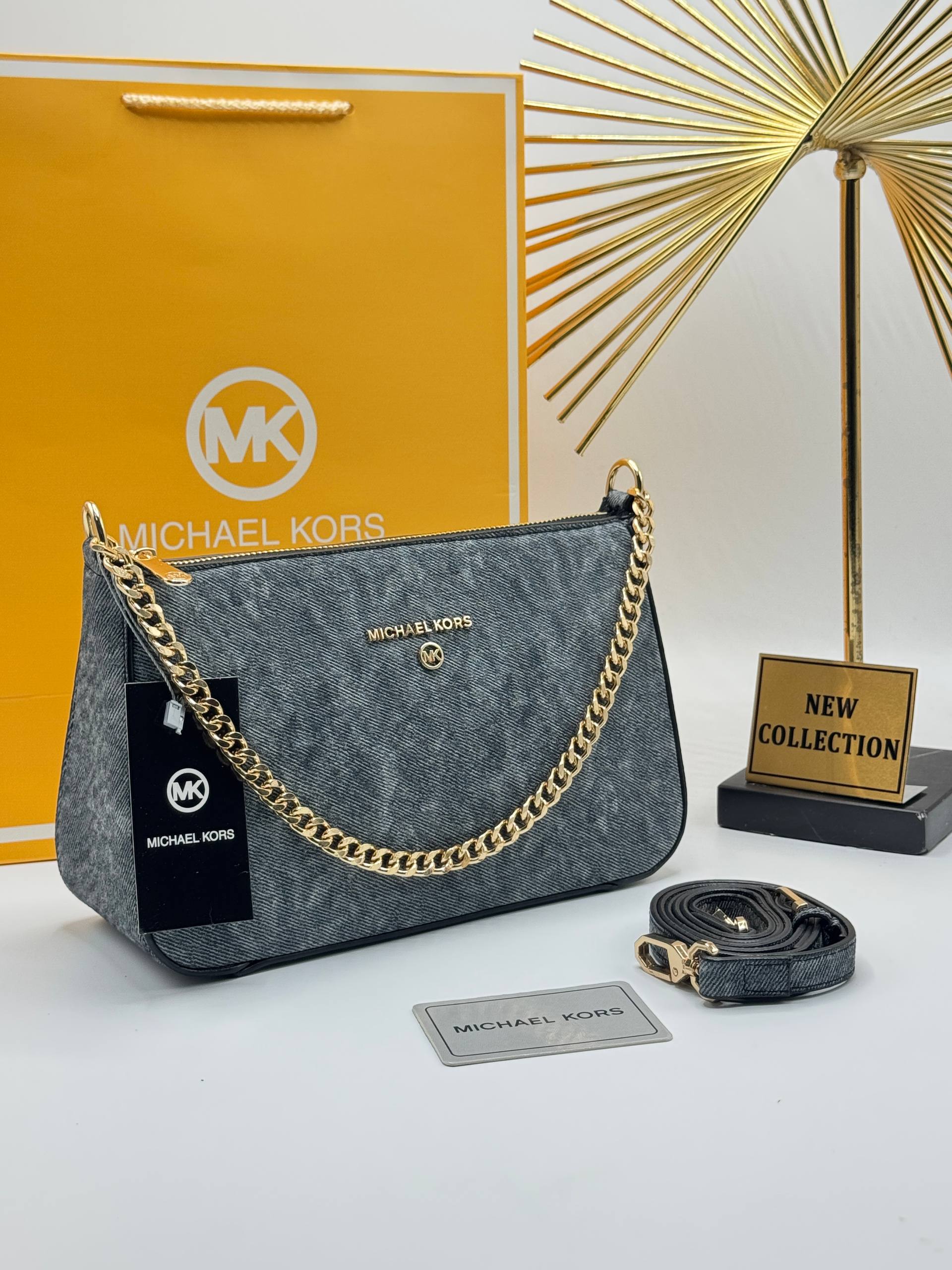 Michael Kors Jet Set Pouchette Crossbody Bag – Image 8