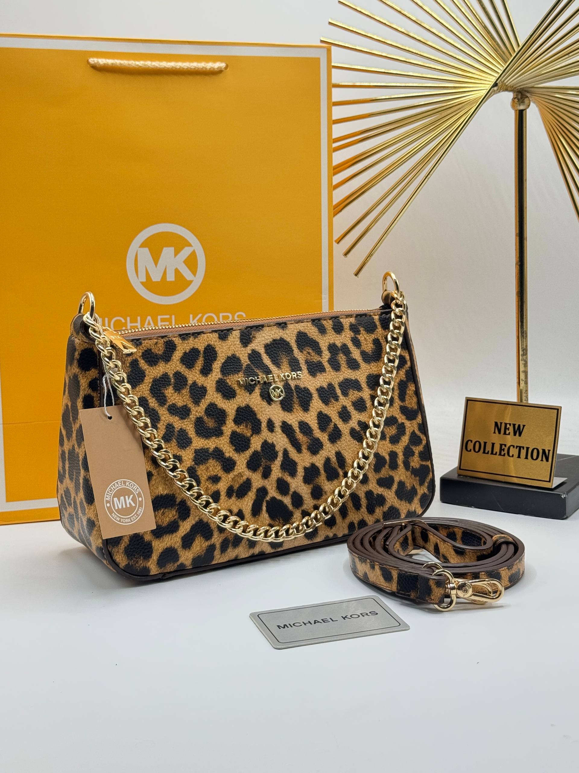 Michael Kors Jet Set Pouchette Crossbody Bag – Image 9