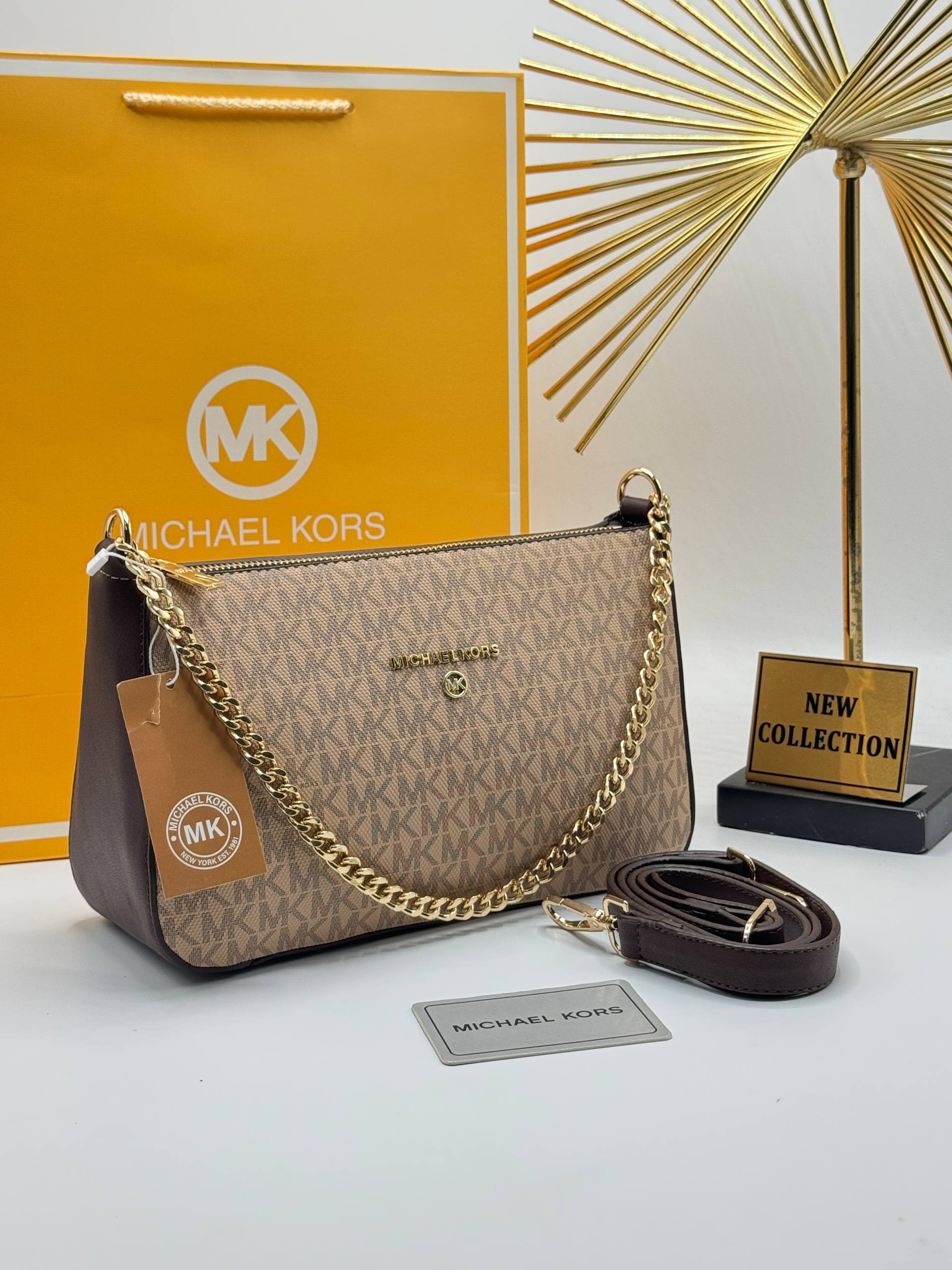 Michael Kors Jet Set Pouchette Crossbody Bag – Image 10