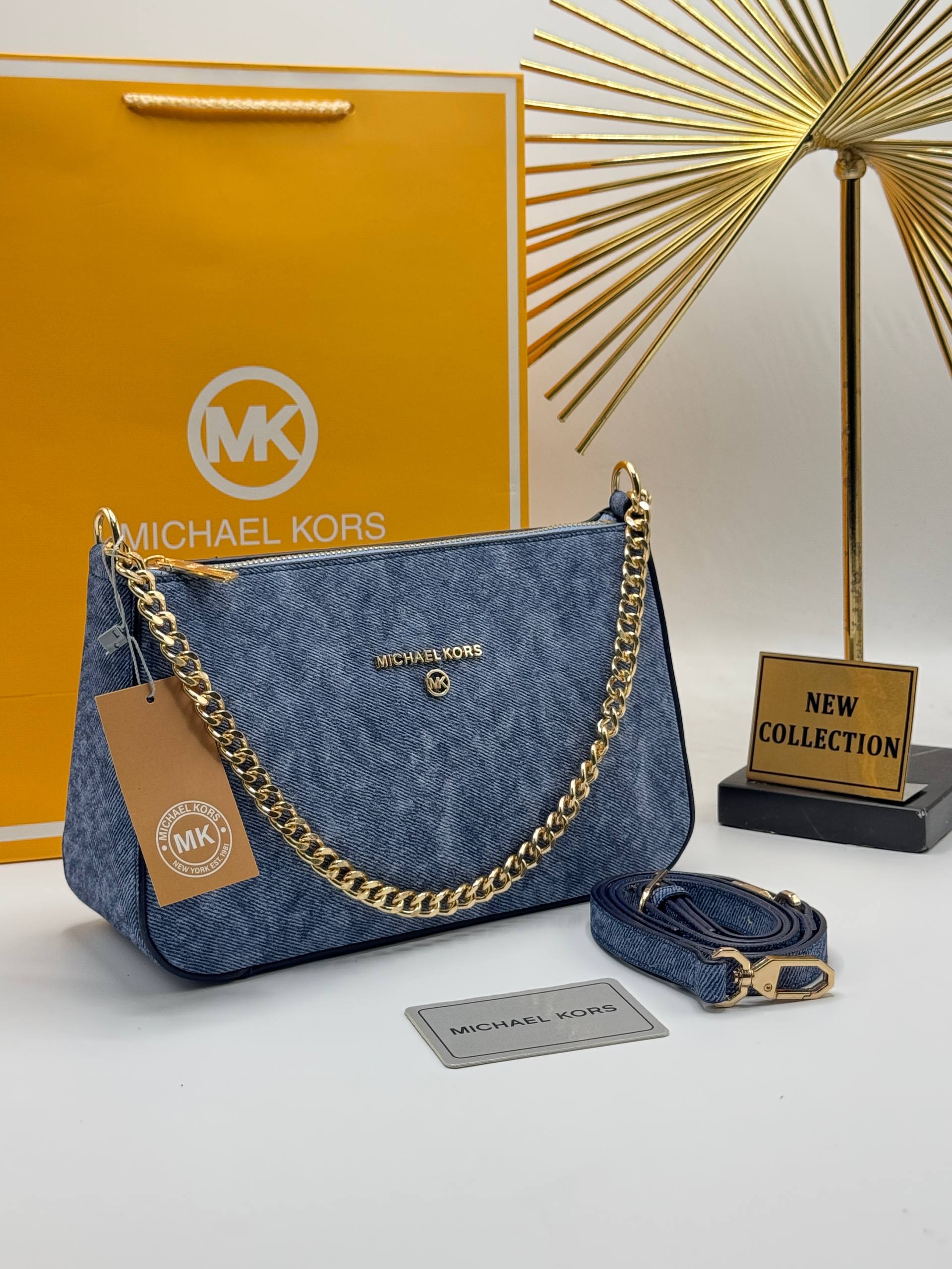 Michael Kors Jet Set Pouchette Crossbody Bag – Image 12