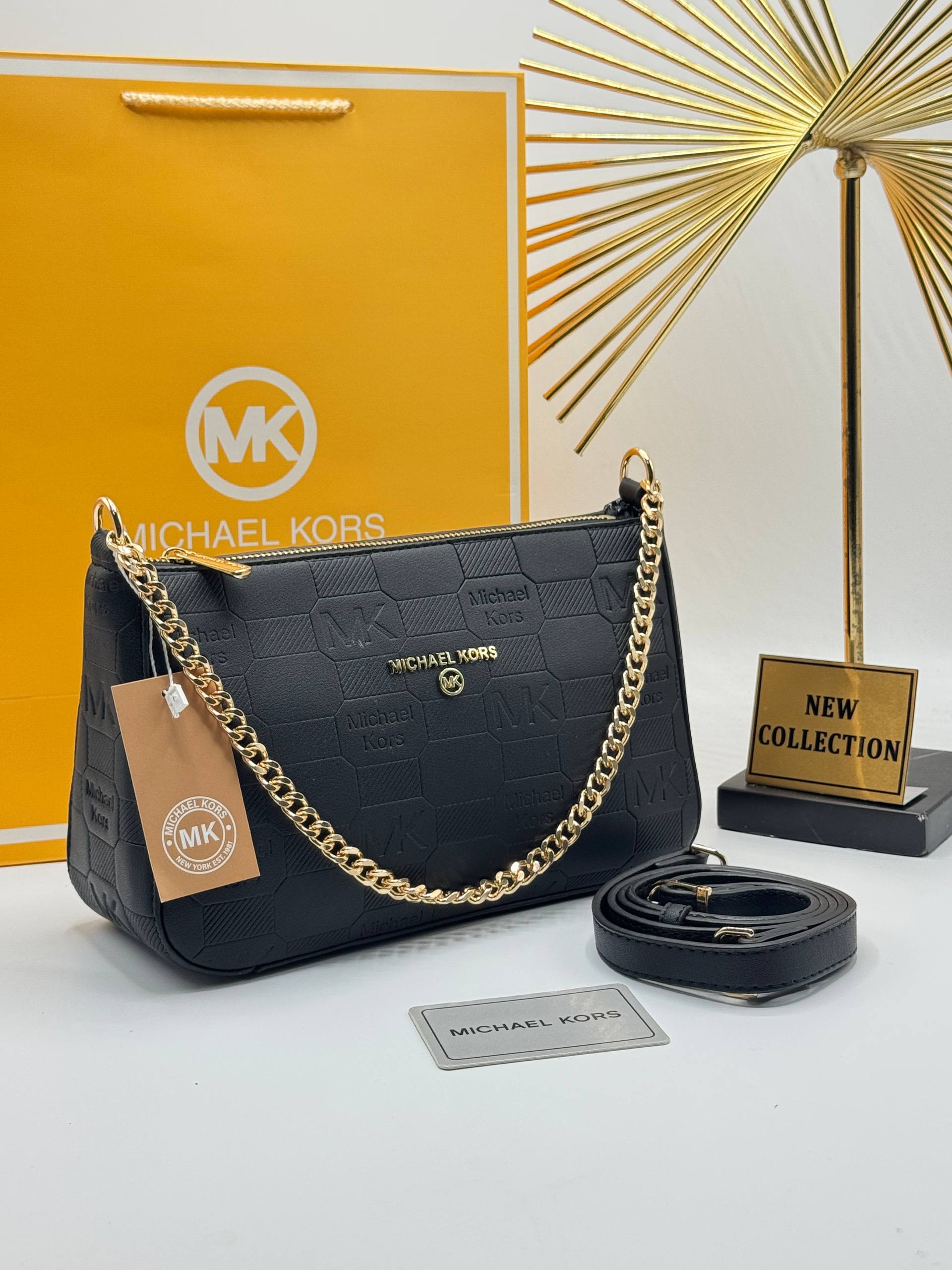 Michael Kors Jet Set Pouchette Crossbody Bag – Image 15