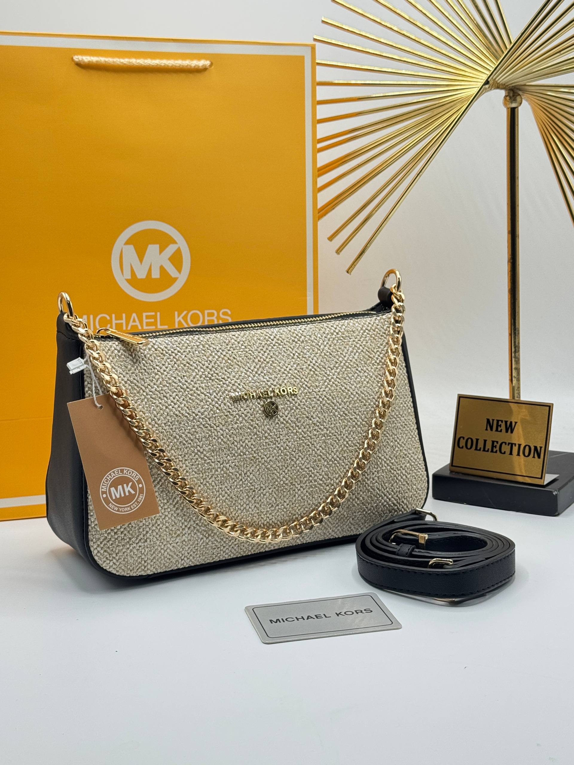 Michael Kors Jet Set Pouchette Crossbody Bag – Image 17