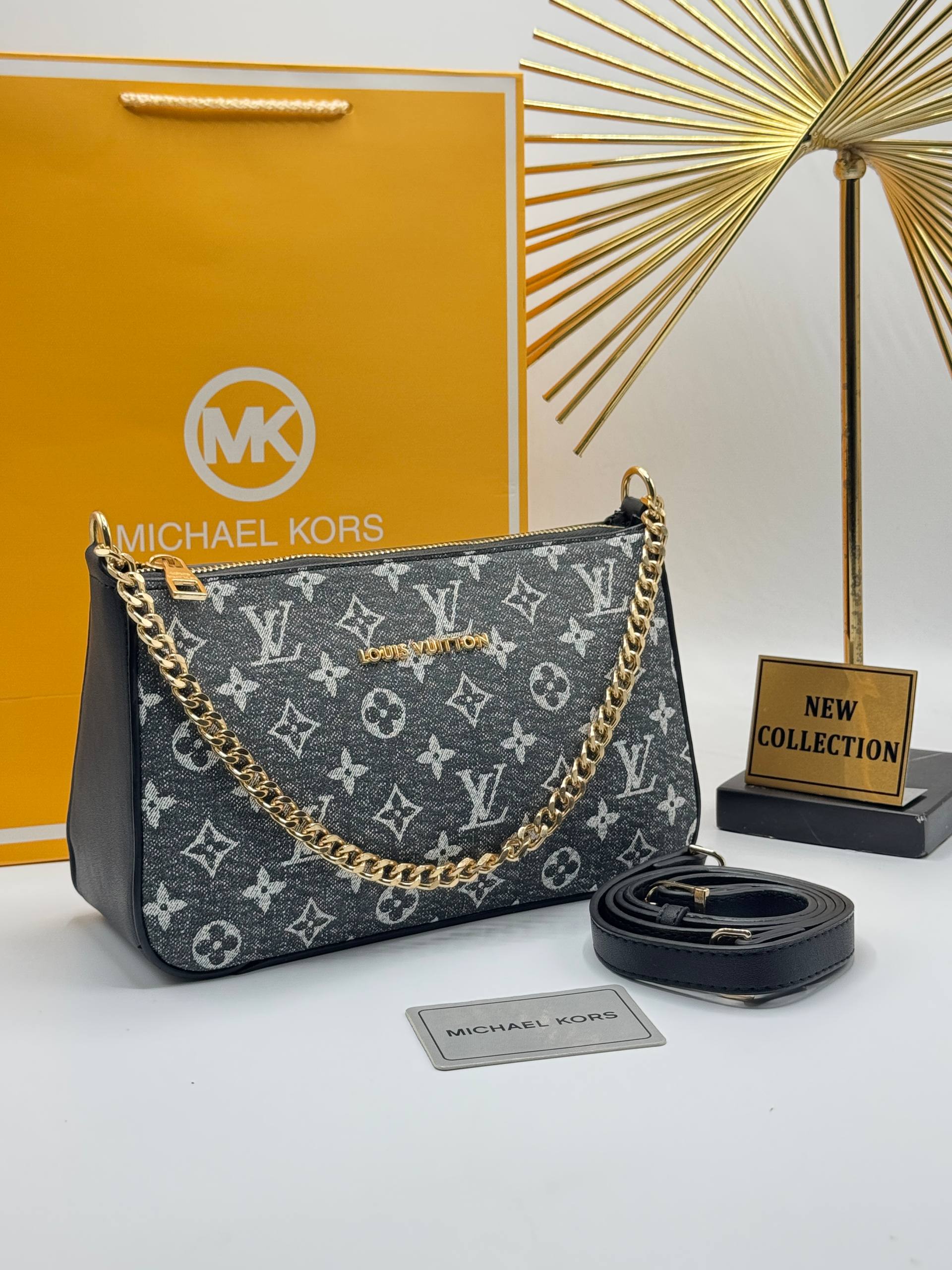 Michael Kors Jet Set Pouchette Crossbody Bag – Image 19