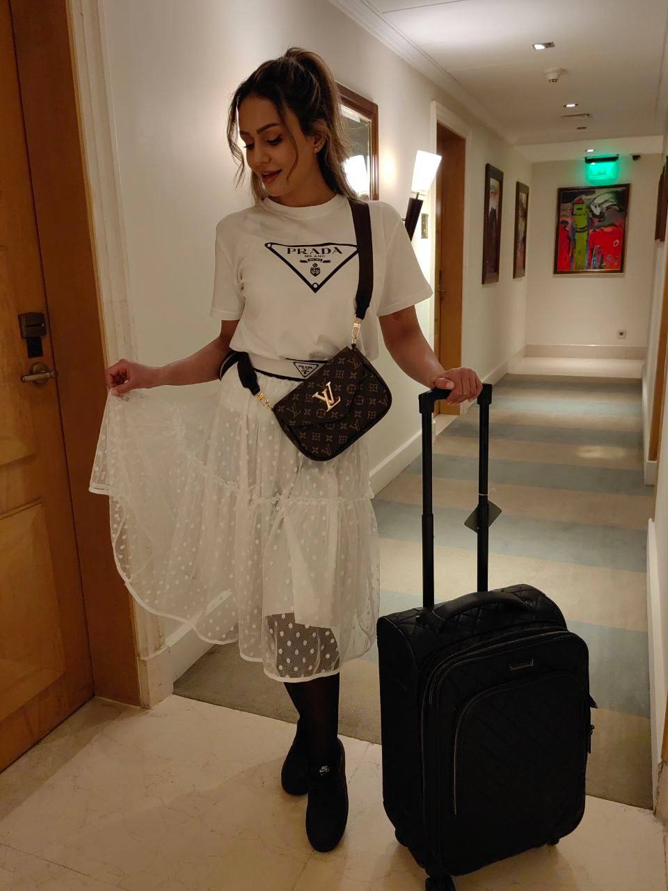 Prada - Summer Set (Skirt & Shirt) White – Image 2