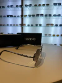 Chanel Rimless Hexagonal Sunglasses – Image 2
