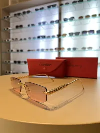 Cartier CT05S Rose Blush Rimless – Image 4