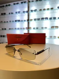Cartier CT05S Gradient Yellow Tone Rimless – Image 1