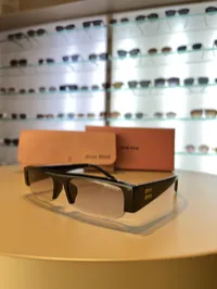 Miu Miu Vedette Gray Gradient Lenses – Image 1