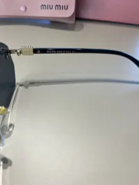 Miu Miu Rimless Black Gradient – Image 7
