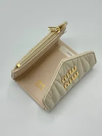 Miu Miu Matelasse Nappa Wallet – Image 3