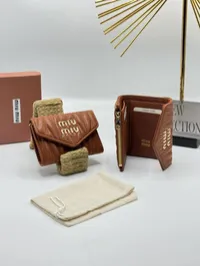 Miu Miu Matelasse Nappa Wallet – Image 5