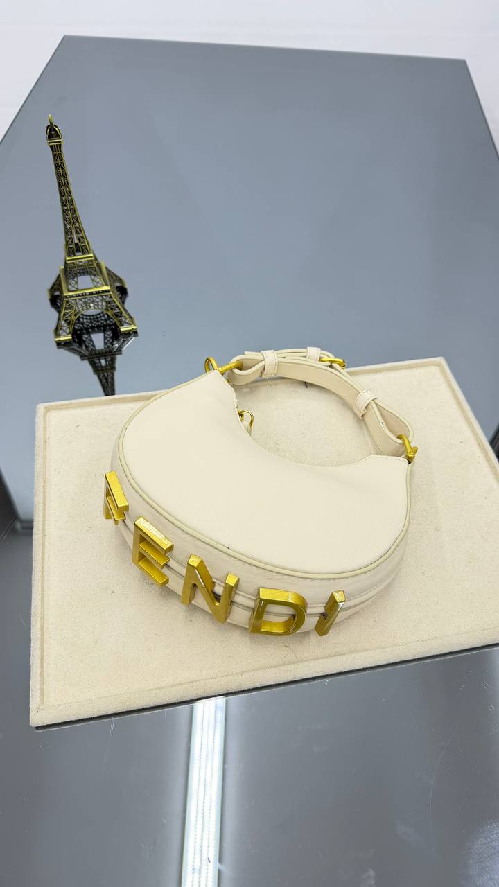 Fendi Fendigraphy Small Hobo Bag – Image 5
