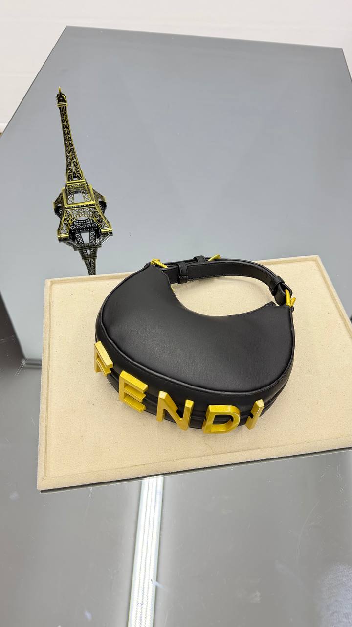 Fendi Fendigraphy Small Hobo Bag – Image 1