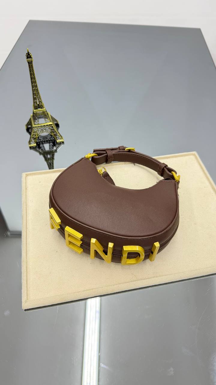 Fendi Fendigraphy Small Hobo Bag – Image 2