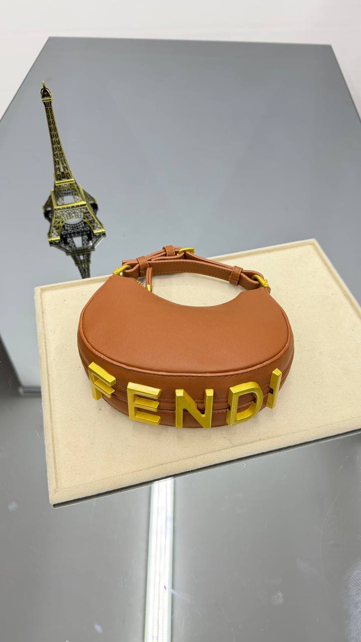 Fendi Fendigraphy Small Hobo Bag – Image 3
