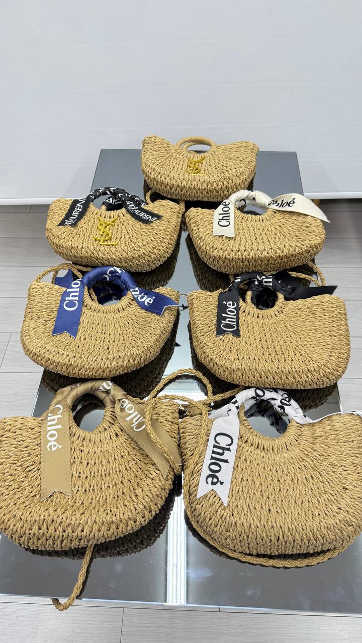 YSL - Chloe Raffia Handbags – Image 13