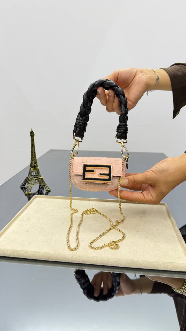 Fendi Nano Baguette Charm bag  – Image 18