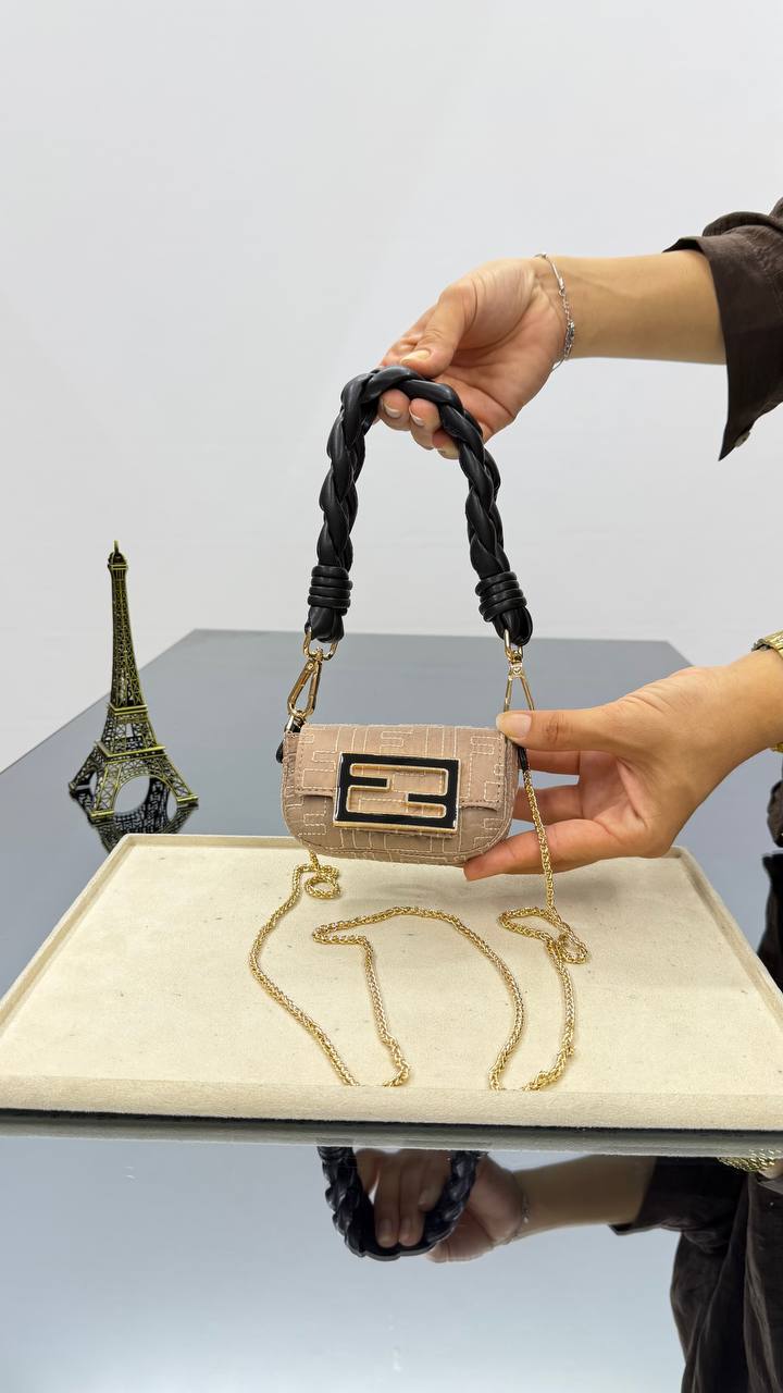 Fendi Nano Baguette Charm bag  – Image 19