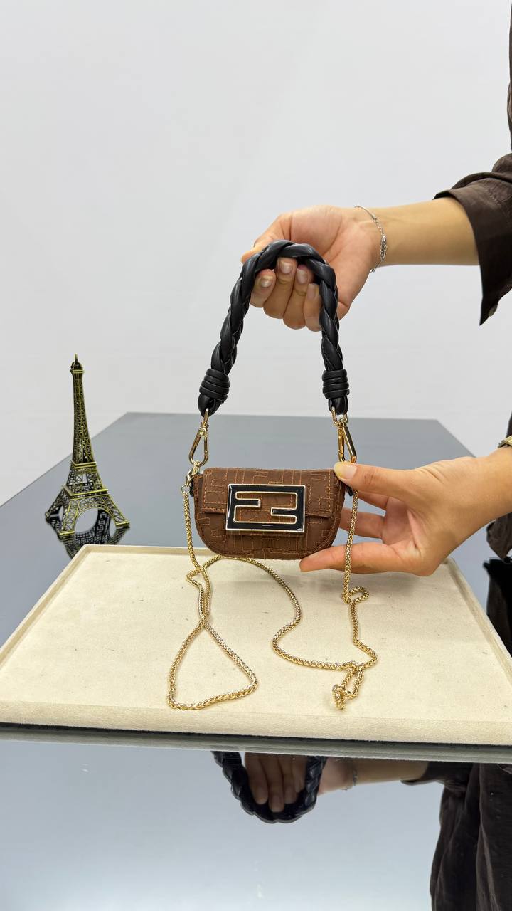 Fendi Nano Baguette Charm bag  – Image 12