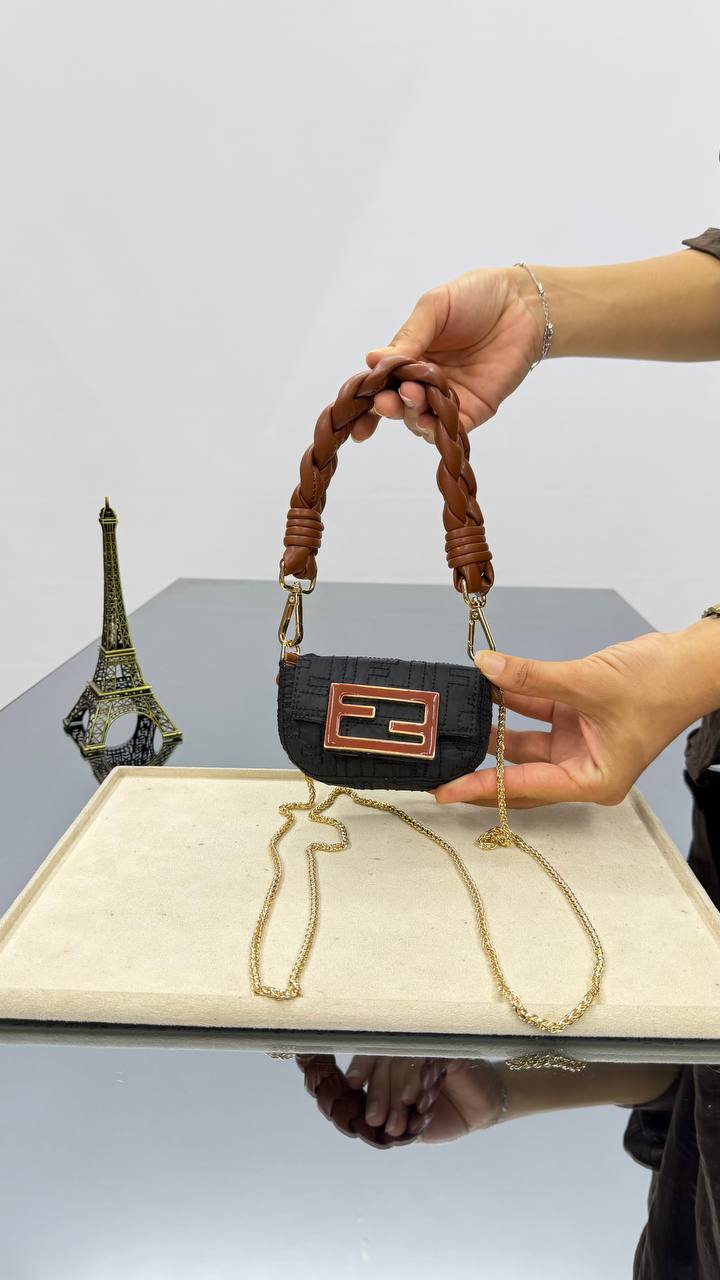Fendi Nano Baguette Charm bag  – Image 8
