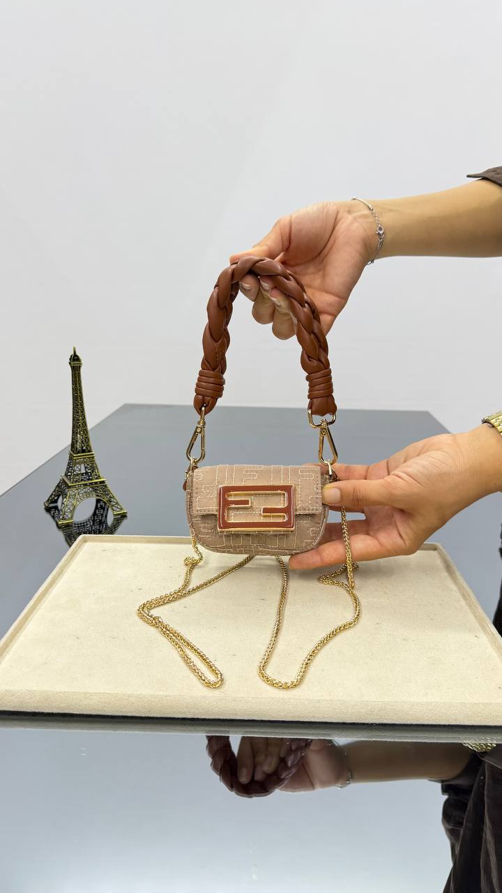 Fendi Nano Baguette Charm bag  – Image 6