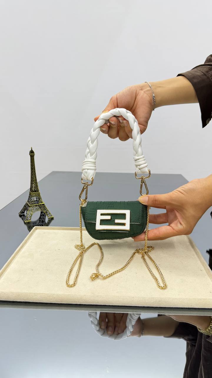 Fendi Nano Baguette Charm bag  – Image 10