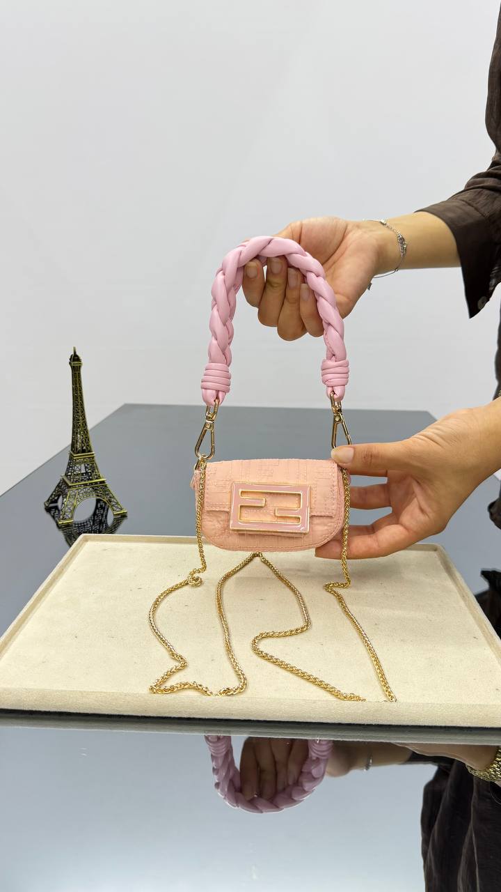 Fendi Nano Baguette Charm bag  – Image 4