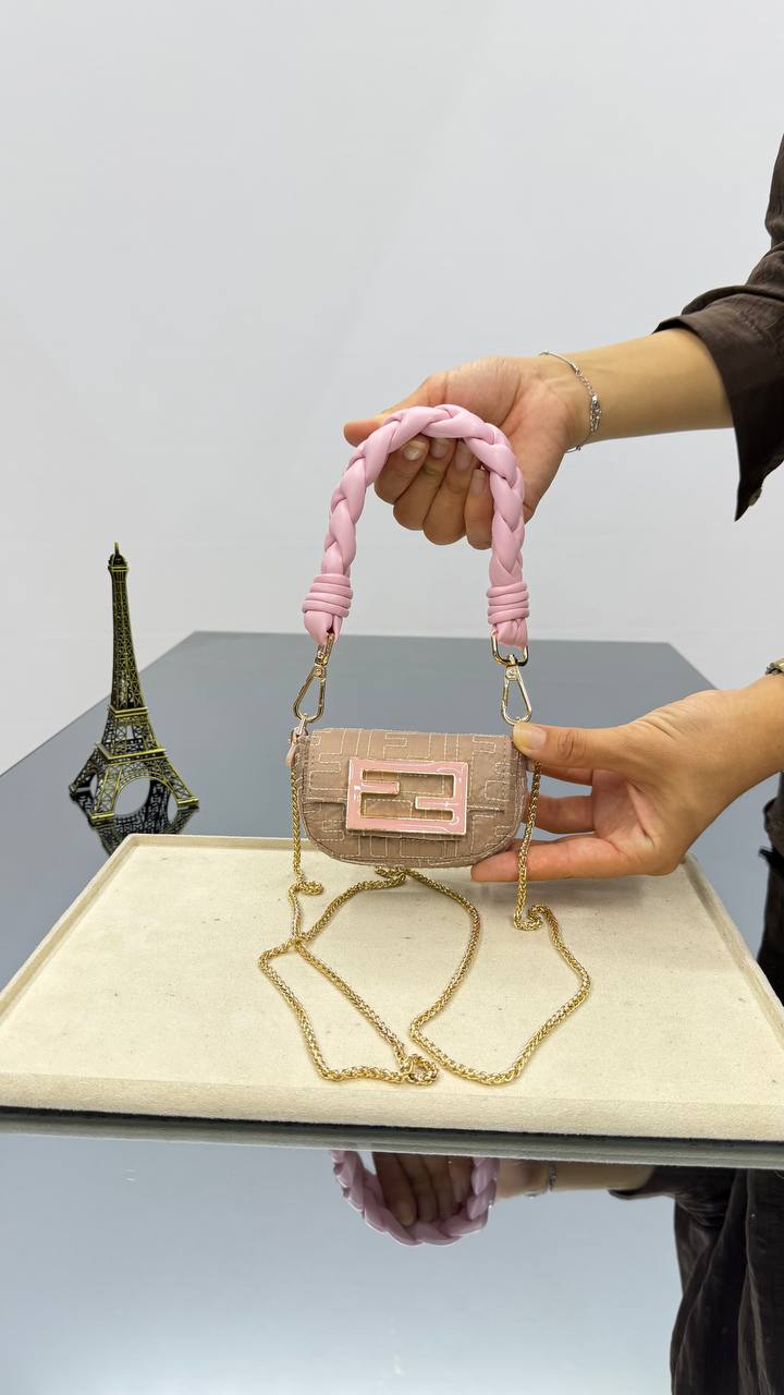 Fendi Nano Baguette Charm bag  – Image 2