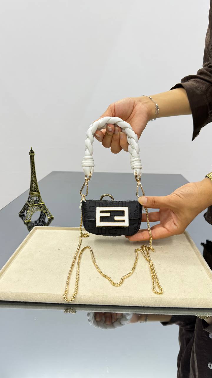 Fendi Nano Baguette Charm bag  – Image 3