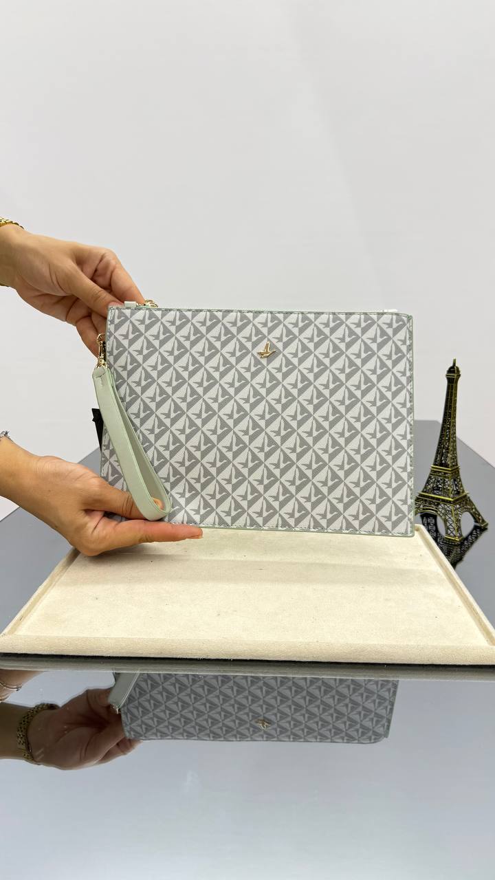 Beyman Club Monogram Clutch – Image 2