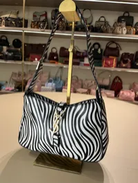 YSL LE5 - Zebra Print shoulder Bag – Image 3