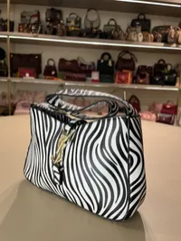 YSL LE5 - Zebra Print shoulder Bag – Image 4