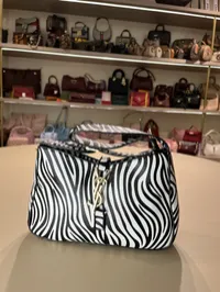 YSL LE5 - Zebra Print shoulder Bag – Image 5
