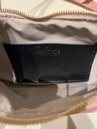 Gucci Supreme Canvas Heart Handbag  – Image 5