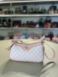 Gucci Ophidia Baby Pink Shoulder Bag – Image 6