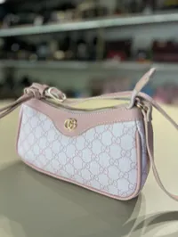 Gucci Ophidia Baby Pink Shoulder Bag – Image 5